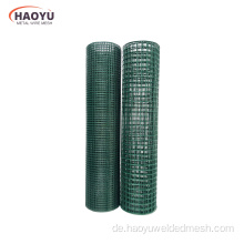 23-Gauge India Green PVC beschichtetes geschweißtes Drahtnetz